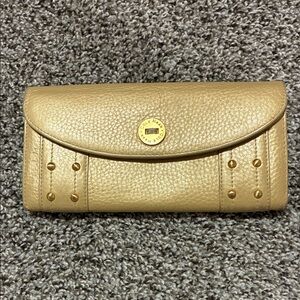Cole Haan Metallic Gold Wallet